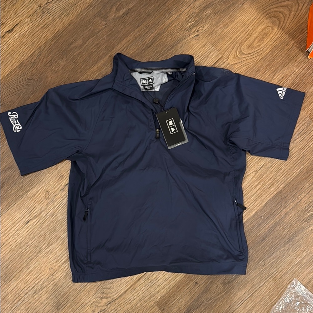 Navy Half-Zip Pullover